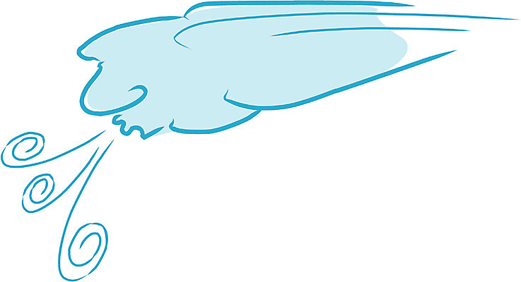 EPS 자연요소 클립아트 구름 일러스트 자연현상 자연 바람 날씨 사람없음 산들바람 국내일러스트 생태계 파일형식 벡터