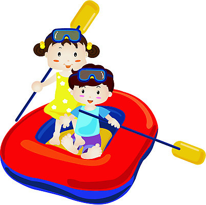 EPS 전신 클립아트 여자 남자 어린이 일러스트 물놀이 레저 휴가 서기 들기 사람 두명 여름 레포츠 여름휴가 바캉스 수상스포츠 보트 급류타기 노 고무보트 선박 어린이만 국내일러스트 계절 스포츠 수상교통 배_교통 모션 놀이 파일형식 벡터 여름_계절