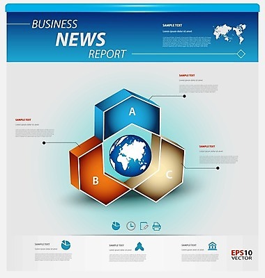 EPS 해외이미지 템플릿 디자인 백그라운드 일러스트 비즈니스 통신 통계 사람없음 그래픽 컬러풀 자료 인포그래픽 정보 네트워크 분석 보고서 레이아웃 문서 단계 엘리먼트 인터페이스 인터랙티브 해외202004 해외일러스트 컬러 컨셉 파일형식 벡터