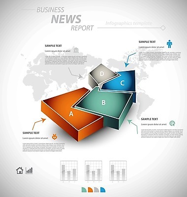 EPS 해외이미지 템플릿 디자인 백그라운드 일러스트 비즈니스 통신 통계 사람없음 그래픽 컬러풀 자료 인포그래픽 정보 네트워크 분석 보고서 레이아웃 문서 단계 엘리먼트 인터페이스 인터랙티브 해외202004 해외일러스트 컬러 컨셉 파일형식 벡터