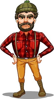 EPS 해외이미지 클립아트 모자 1 남자 얼굴 백그라운드 일러스트 바지 수염 부츠 관리 그림자 서기 사람 소년 성인 그래픽 빨간색 힘 분노 흰색 청바지 위험 큼 만화 콧수염 그림 체크무늬 잭 잡동사니 고립 벌목 옛날 혼자 해외202004 해외일러스트 잡화 감정 어린이 컬러 신발 컨셉 무늬 모션 하의 신체부위 크기 파일형식 벡터