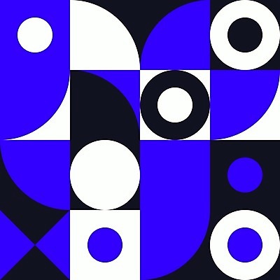 EPS 해외이미지 모양 템플릿 디자인 포스터 백그라운드 컨셉 패턴 일러스트 추상 미술 사람없음 그래픽 장식 파란색 컬러풀 원형 플랫 심플 기하학 구성 스타일 미니멀리스트 미니멀 해외202004 해외일러스트 도형 컬러 무늬 문화예술 파일형식 벡터