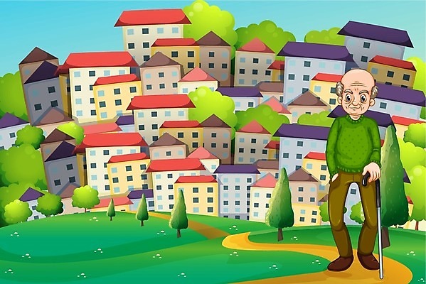 EPS 해외이미지 주간 나무 식물 할아버지 남자 길 일러스트 지팡이 하늘 남편 아파트 주택 사람 풍경 소년 성인 야외 그래픽 초록색 파란색 마을 소나무 아빠 모서리 가장자리 발자국 오솔길 만화 언덕 그림 각도 대머리 콘도 이웃 땅바닥 방법 옛날 지원 해외202004 해외일러스트 자연요소 헤어스타일 노년 어린이 컬러 가족 자국 숙소 바닥 건물 둘레 파일형식 벡터