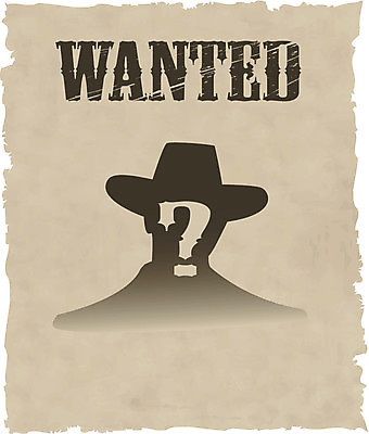 EPS 해외이미지 무료이미지 디자인 실루엣 종이 일러스트 사람모양 타이포그라피 사람없음 물음표 카우보이 복고 찢어짐 베이지색 수배 양피지 현상수배 해외202004 해외일러스트 모양 문자 기호 컬러 모션 촬영기법 파일형식 벡터 무료콘텐츠