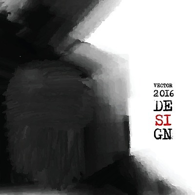 EPS 해외이미지 백그라운드 일러스트 수묵화 미술 타이포그라피 사람없음 검은색 방울 먹 번짐 국경 해외202004 해외일러스트 문자 컬러 서예 문화예술 장식 파일형식 벡터 효과