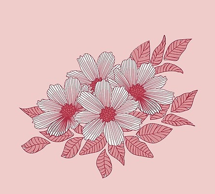 EPS 해외이미지 식물 디자인 꽃 꽃다발 백그라운드 잎 꽃무늬 일러스트 프레임 미술 초원 여러명 사람없음 그래픽 장식 세트 낭만 들꽃 축하 스케치 천 그림 손그림 국경 해외202004 해외일러스트 다수 컨셉 무늬 문화예술 사람 직물 파일형식 벡터