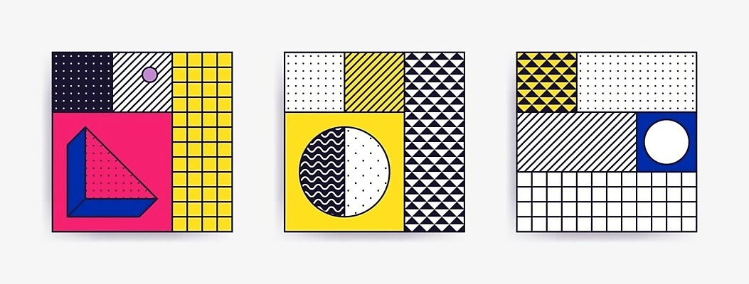 EPS 해외이미지 모양 디자인 포스터 선 백그라운드 패턴 일러스트 추상 흑백 미술 사람없음 그래픽 세트 컬러풀 패턴백그라운드 원형 천 팝아트 정사각형 기하학 대각선 스타일 멤피스디자인 해외202004 해외일러스트 도형 컬러 무늬 문화예술 촬영기법 직물 그림 파일형식 벡터