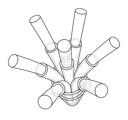 EPS 해외이미지 산업 선 백그라운드 곡선 일러스트 부분 추상 기술 3D 검은색 자료 힘 장비 에너지 흰색 네트워크 연결 스케치 유연 전자 윤곽 철사 지휘자 튜브 고립 구리 설치 전압 공급 와이어프레임 배선 해외202004 해외일러스트 컬러 무늬 미술 한자 음악가 원소 디지털합성 파일형식 벡터