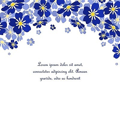 EPS 해외이미지 식물 디자인 꽃잎 꽃 꽃다발 백그라운드 잎 꽃무늬 일러스트 프레임 미술 사람없음 그래픽 장식 파란색 낭만 들꽃 흰색 축하 생일 화려 그림 스타일 국경 해외202004 해외일러스트 기념일 컬러 컨셉 무늬 문화예술 파일형식 벡터