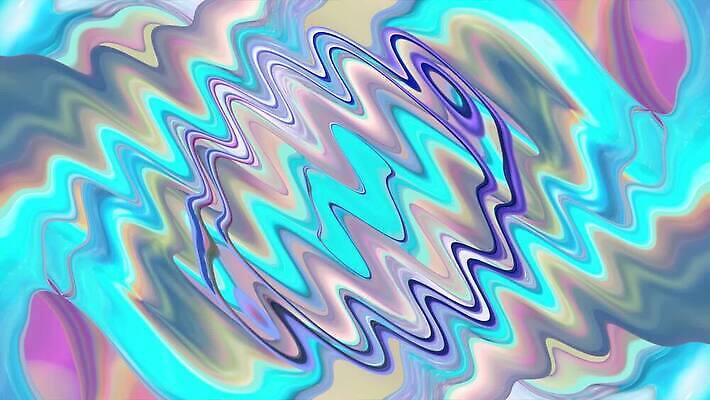 디자인 파도 백그라운드 모션 추상 미술 사람없음 파란색 빛 컬러풀 네온 블러 왜곡 MOV 해외동영상 클립영상 바다 컬러 무늬 문화예술 동영상 파일형식