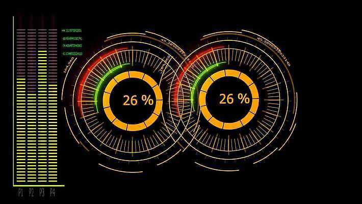 산업 백그라운드 교통시설 자동차 그래프 미래 새로움 사람없음 빛 숫자 디지털 검은색 힘 장비 에너지 기구 판넬 원형 발표 지시 계산대 측정 사인 속도 다이얼 애니메이션 계량기 게이지 계기판 로딩 속도계 자동 전압 제어 효율 공급 효과 4K MP4 해외동영상 클립영상 레이스천 도형 문자 육상교통 컬러 교통 컨셉 모션 직물 시설 동영상 파일형식