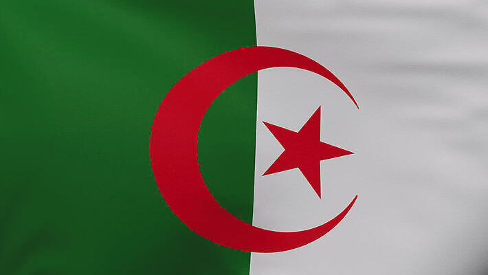 배너 물결 백그라운드 바람 사람없음 깃발 고리 심볼 질감 애국심 알제리 전국 4K MOV 해외동영상 클립영상 자연요소 아프리카 날씨 동영상 파일형식