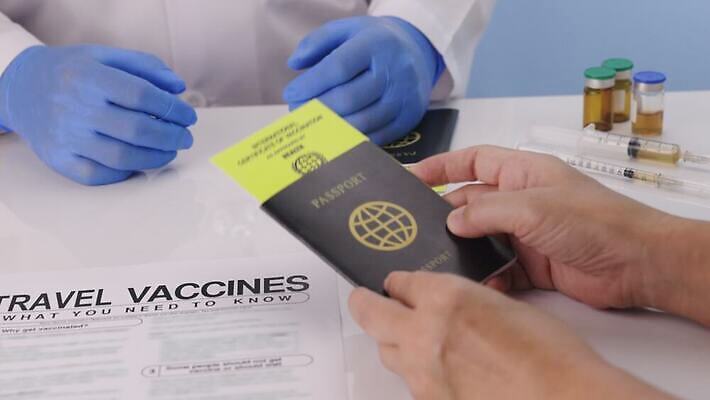 해외 유럽 여행 휴가 건강 사람 사람없음 세계 약 노란색 건강관리 의사 질병 공항 서식 문서 여권 신분 증거 승객 주사약 통과 돌봄 백신 승인 예방접종 유럽연합 증명서 표준 이민 제공자 코로나바이러스 4K MOV 해외동영상 클립영상 나라 컬러 이동 의학 교통시설 모션 관리 의료진 바이러스 동영상 접종 파일형식