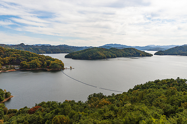포토 JPG 주간 구름 하늘 사람없음 야외 가을풍경 가을 대청호 청남대 국내포토 청주시 자연요소 계절 호수 풍경 충청북도 청주 파일형식 청주_지역 가을_계절