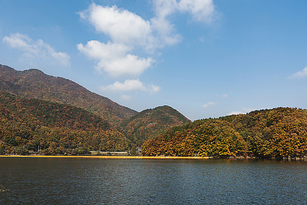 포토 JPG 주간 구름 자연 하늘 산 사람없음 야외 가을풍경 맑음 가을 옥천 대청호 국내포토 자연요소 계절 호수 날씨 풍경 생태계 충청북도 청주 파일형식 가을_계절