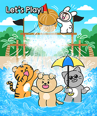 전신 PSD 구름 어린이 동물캐릭터 일러스트 우산 하늘 함께함 세마리 한명 서기 웃음 들기 선글라스 야자수 고양이 만세 깃발 호랑이 붓기 강아지 즐거움 튀는물 쏟아짐 동물탈 워터파크 토끼탈 국내일러스트 일러캐릭터 자연요소 나무 동물 캐릭터 1 감정 안경 컨셉 포유류 모션 수영장 표정 3 사람 반려동물 개 액체표현 탈 스플래쉬 파일형식