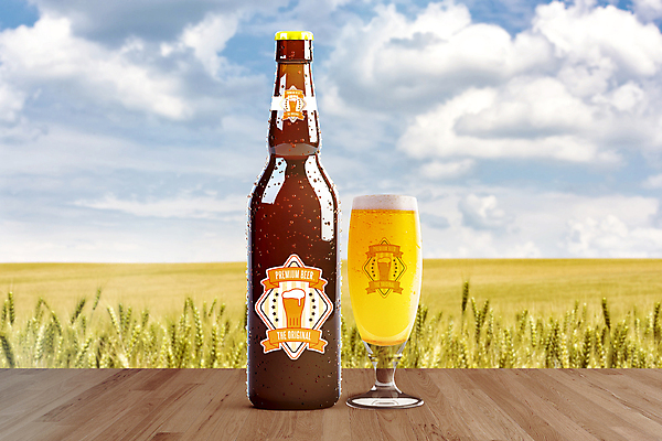 PSD 구름 편집 편집이미지 하늘 맥주 병맥주 사람없음 3D 병 디지털합성 보리 맥주잔 맥주병 보리밭 목업 편집소스 이미지편집 편집3D 자연요소 식기 밭 술잔 술병 곡류 주류 파일형식