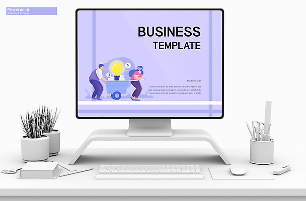 전신 템플릿 여자 남자 비즈니스 전구 회의 그래프 아이디어 서기 성인 두명 세트 파이팅 수레 비즈니스맨 비즈니스우먼 PPT 프레젠테이션 문서템플릿 창업 연보라색 성인만 애니형PPT 9P 이미지템플릿 컨셉 모션 사람 보라색 카트 직장인 자영업 파일형식