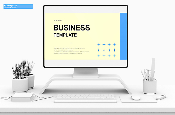 템플릿 비즈니스 그래프 사람없음 파란색 세트 노란색 PPT 프레젠테이션 문서템플릿 애니형PPT 9P 이미지템플릿 컬러 파일형식
