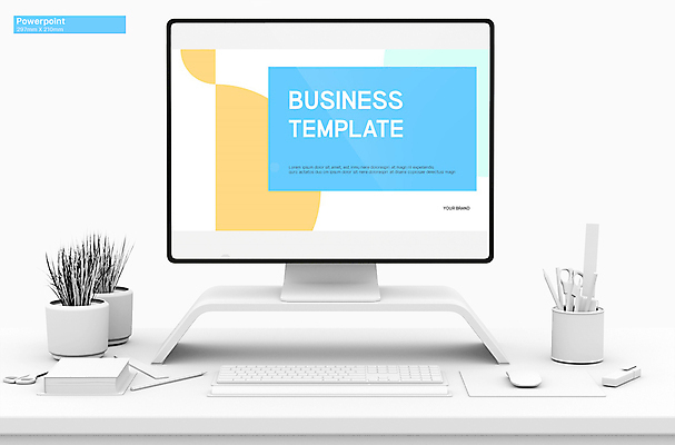 템플릿 비즈니스 그래프 사람없음 파란색 세트 노란색 사각형 자료 PPT 프레젠테이션 문서템플릿 애니형PPT 9P 이미지템플릿 도형 컬러 파일형식
