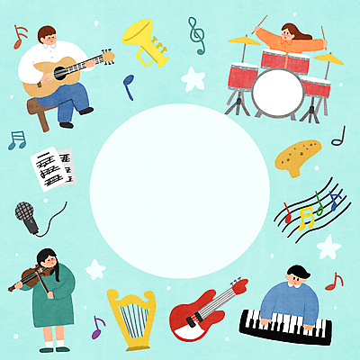 전신 PSD 여자 남자 별 악기 하늘색 의자 음표 일러스트 프레임 들기 앉기 여러명 상반신 성인 취미 모임 기타 밴드 피아노 통기타 일렉기타 바이올린 악보 마이크 드럼 트럼펫 하프 오카리나 프레임일러스트 성인만 카피스페이스 원데이클래스 국내일러스트 자연요소 기호 음악 음향기기 가구 다수 모션 현악기 타악기 사람 파란색 공백 건반악기 금관악기 클래스 파일형식