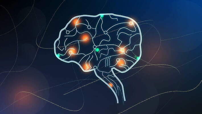 백그라운드 부분 사람 사람없음 컴퓨터 3D 네트워크 스마트 뇌 생물학 시스템 애니메이션 마디 4K HD MOV 해외동영상 클립영상 교육 컨셉 전자제품 디지털합성 동영상 파일형식