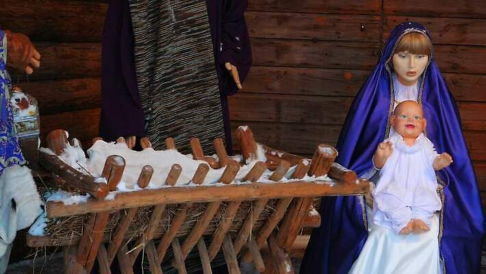 기독교 종교 어린이 크리스마스 가족 엄마 휴가 이야기 사람없음 성경 축하 아기 신생아 예수 성자 야간 장면 신성 베들레헴 신앙심 4K MP4 해외동영상 클립영상 자연요소 기념일 컨셉 종교용품 관계 사람 신_종교 동영상 파일형식