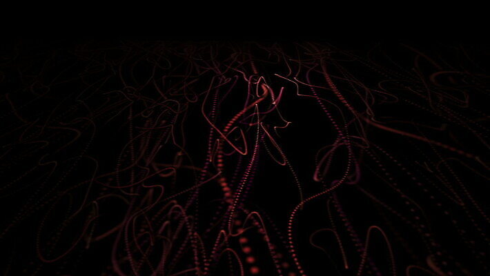 모양 디자인 줄 과학 백그라운드 컨셉 모션 벽지 추상 미래 미술 사람없음 아웃포커스 그래픽 빛 3D 디지털 검은색 어둠 에너지 점 우아함 구부린 서식 만들기 애니메이션 빛망울 광 깊이 엘리먼트 광학 더스트파티클 반복 효과 MOV 해외동영상 클립영상 컬러 무늬 문화예술 촬영기법 디지털합성 동영상 파일형식