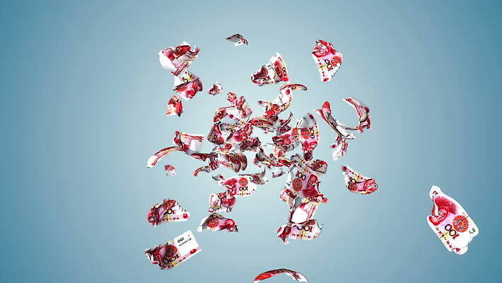 아시아 종이 백그라운드 컨셉 지폐 돈 비즈니스 동양인 사람없음 빨간색 금융 경제 숫자 3D 쌓기 달러 검은색 쪽지 중국 저축 시장 재산 심볼 디지털합성 무역 투자 활기 가치 애니메이션 계산서 MOV 해외동영상 슬로모션 클립영상 문자 나라 산업 컬러 모션 촬영기법 인종 동영상 파일형식