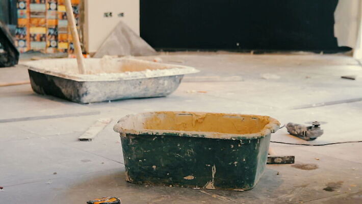 디자인 산업 벽 컬러 컨셉 비즈니스 새로움 바닥 아파트 주택 실내 사람없음 내부 건물 장식 방 건설현장 공구 붓 업무 보행로 재산 수리 천 양동이 그림 시멘트 DIY 개발 복원 업그레이드 잇몸 개조 비어있는 MOV 해외동영상 클립영상 건축물 길 신체 건설업 취미 금융 도구 직물 작업 동영상 파일형식