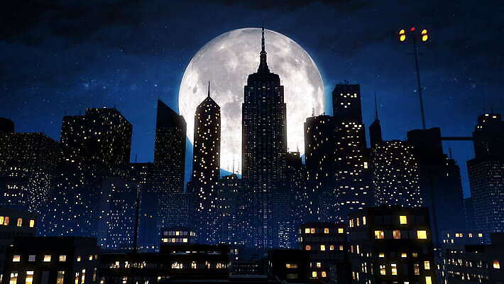 배너 실루엣 백그라운드 창문 하늘 전등 안테나 파노라마 풍경 사람없음 건물 가로 파란색 빛 도시풍경 컬러풀 고층빌딩 달 도시 도심 야간 저녁 심플 네온 타운 활기 스카이라인 광 4K MOV 해외동영상 클립영상 자연요소 건축물 컬러 컨셉 통신 조명 촬영기법 빌딩 동영상 파일형식