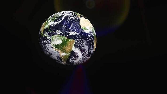 지구 여행 지도 아프리카 표면 사람없음 세계 글로벌 지구본 우주 행성 인공위성 탐험 땅 대륙 궤도 여의주 지도책 지리 4K MOV 해외동영상 클립영상 나라 통신 책 동영상 파일형식