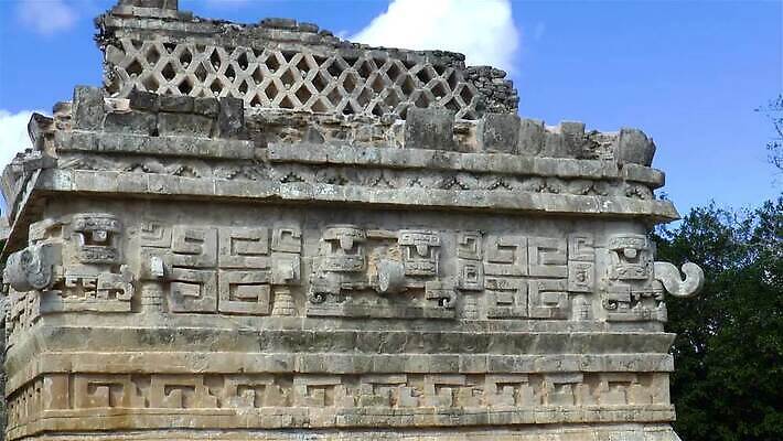 여행 건축양식 멕시코 사람없음 묘사 폐허 유카탄 마야 MP4 해외동영상 클립영상 건축 북아메리카 마야문명 동영상 파일형식