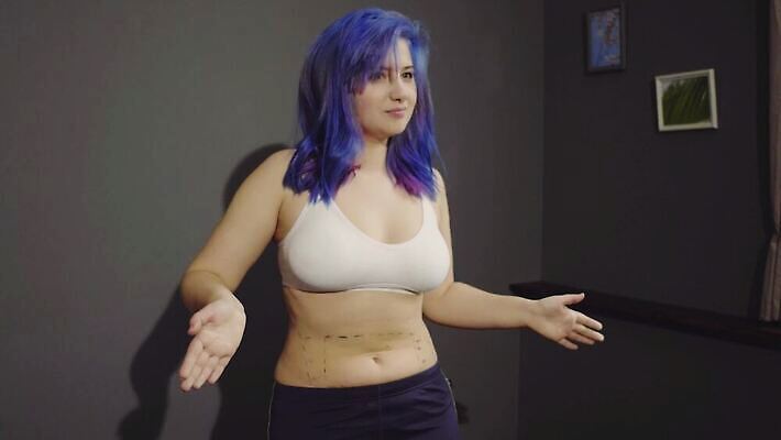 라이프스타일 여자 신체 다이어트 건강 한명 성인 뷰티 잡기 몸무게 비만 허리 피부 확인 팬티 고립 돌봄 적자 해로움 셀룰라이트 4K MP4 해외동영상 클립영상 1 컨셉 모션 사람 생활 신체부위 속옷 몸매 동영상 파일형식