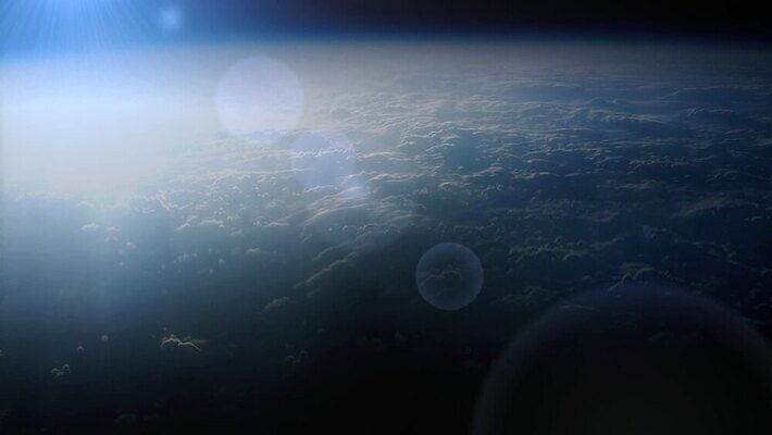 지구 과학 사람없음 빛 태양 뷰티 우주 일출 우주비행사 역 하이테크 궤도 애니메이션 영 웅장함 중력 공급 수평선 MOV 해외동영상 클립영상 자연요소 교통시설 기술 숫자 노을 동영상 파일형식