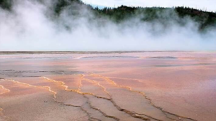 공원 호수 여행 자연 휴가 풍경 사람없음 야외 물 여름 맑음 미국 봄 활발 뜨거움 수증기 당구 호기심 화산 내추럴 랜드마크 서쪽 와이오밍 전국 충실 4K MOV 해외동영상 영광군 클립영상 자연요소 계절 공공시설 감정 컨셉 북아메리카 날씨 산 구기 전라남도 방향 생태계 동영상 파일형식
