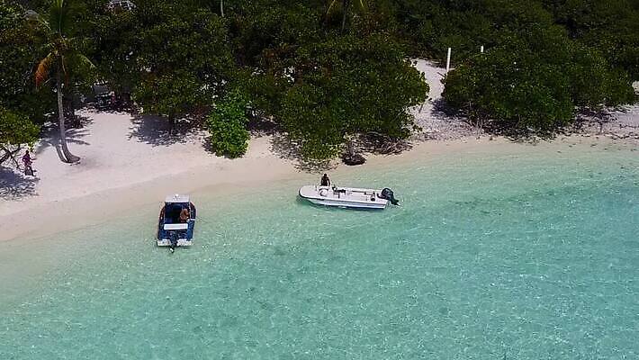 라이프스타일 바다 여행 백그라운드 파노라마 손바닥 사람없음 모래사장 햇빛 흰색 터키석 MP4 해외동영상 클립영상 손 컬러 촬영기법 생활 태양 보석 동영상 파일형식