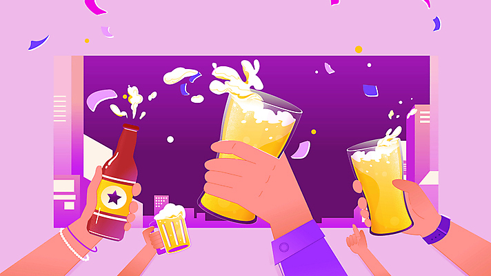 손 여행 모션 휴가 맥주 들기 신체부위 여름 여름휴가 바캉스 파티 보라색 건배 꽃가루 맥주잔 영상 맥주병 스포트라이트 동영상 맥주축제 트로피컬아트 모션그래픽 MP4 MOV 계절 컬러 술잔 술병 주류 사람 이벤트 축제 가루 그림 파일형식 여름_계절