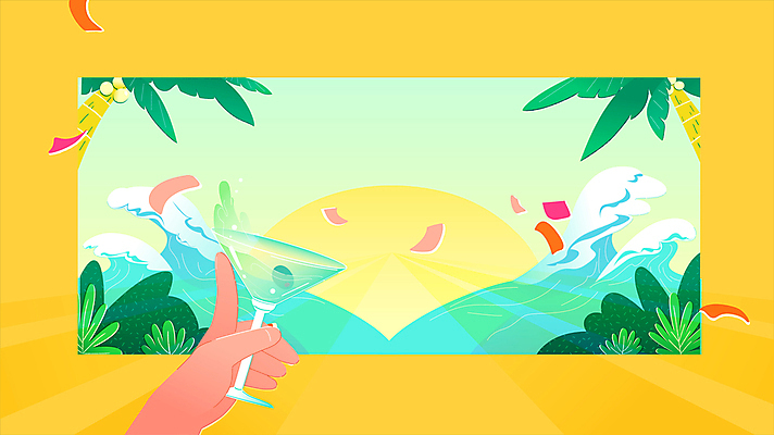 손 파도 여행 모션 잔 들기 신체부위 여름휴가 바캉스 야자수 태양 노란색 축제 칵테일 풀 칵테일잔 꽃가루 영상 동영상 마티니 민트색 칵테일파티 여름축제 모션그래픽 MP4 MOV 자연요소 나무 식물 식기 바다 컬러 술잔 휴가 주류 사람 파티 가루 파일형식 여름_계절