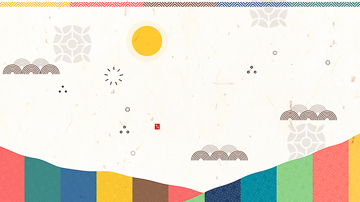 한국전통 전통 배너 명절 모션 사람없음 설날 전통문양 추석 달 흔들림 영상 색동 동영상 베이지색 오방색 카피스페이스 모션그래픽 MP4 MOV 자연요소 문양 기념일 컬러 한국 공백 파일형식