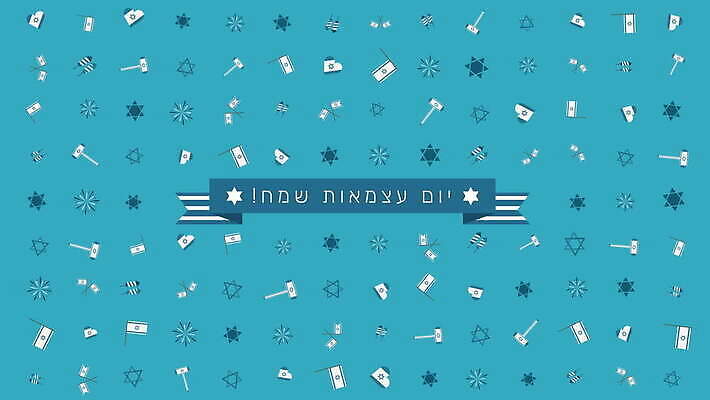 전통 디자인 행복 별 문화 백그라운드 패턴 텍스트 휴가 폭죽 사람없음 그래픽 장식 파란색 파티 자유 흰색 축하 깃발 생일 고리 플랫 만화 심볼 활기 애니메이션 유대인 애국심 독립 유태교 이스라엘 전국 4K MOV 해외동영상 클립영상 자연요소 기념일 감정 컬러 컨셉 무늬 이벤트 동영상 서아시아 파일형식