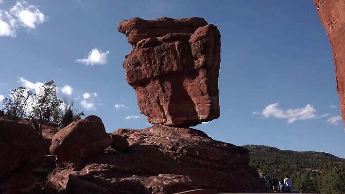 공원 여행 백그라운드 오렌지 자연 하늘 산 풍경 사람없음 빨간색 정원 미국 봄 내추럴 랜드마크 전국 지질 콜로라도 4K MP4 해외동영상 클립영상 계절 공공시설 컬러 북아메리카 과일 생태계 동영상 파일형식
