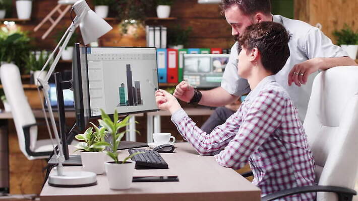 모델 직업 디자인 남자 컨셉 비즈니스 건축양식 주택 직장 대화 사람 건물 컴퓨터 사무실 3D 스크린 방 과학기술 업무 엔지니어 건축가 토론 디자이너 책상 동료 그림 공학 혁명 개발 소프트웨어 프로젝트 치프 4K MOV 해외동영상 클립영상 건축물 교육 건축 가구 회사 관계 기술 말하기 전자제품 작업 기술자 디지털합성 동영상 파일형식