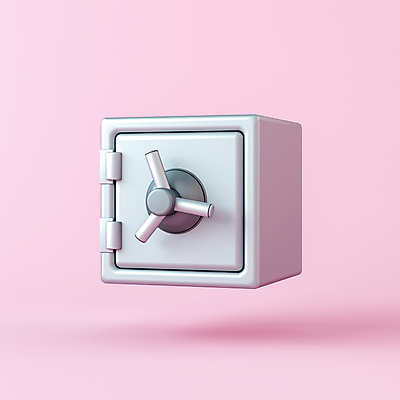 PSD 편집 편집이미지 분홍색 사람없음 3D소스 3D 보호 디지털합성 은행 금고 로우폴리 편집소스 편집3D 컬러 컨셉 금융 파일형식