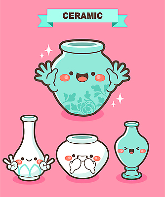 캐릭터 분홍색 일러스트 웃음 사람없음 축제 도자기 브이 특산물 손인사 특산물캐릭터 청자 지역축제 대한민국축제 일러캐릭터 AI파일 컬러 표정 손짓 인사 파일형식 벡터