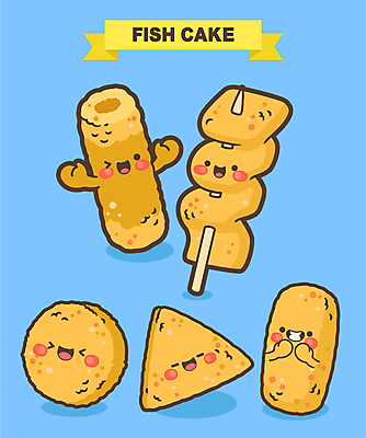 일러스트 윙크 웃음 사람없음 파란색 축제 원형 삼각형 어묵 어묵꼬치 특산물 음식캐릭터 특산물캐릭터 지역축제 대한민국축제 일러캐릭터 AI파일 도형 캐릭터 음식 컬러 표정 꼬치 파일형식 벡터