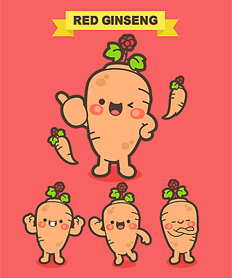 꽃 일러스트 윙크 사람없음 빨간색 팔짱 축제 특산물 손인사 따봉 특산물캐릭터 홍삼 홍삼캐릭터 지역축제 대한민국축제 일러캐릭터 AI파일 식물 캐릭터 컬러 모션 표정 인사 최고 삼 파일형식 벡터