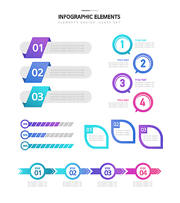 화살표 말풍선 일러스트 비즈니스 수치 그래프 사람없음 컬러풀 인포그래픽 나뭇잎모양 순서 엘리먼트 타임라인 목차 국내일러스트 AI파일 모양 컬러 나뭇잎 파일형식 벡터