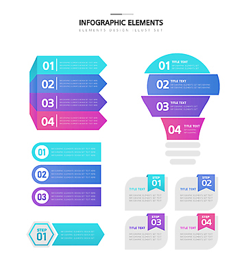 일러스트 비즈니스 사람없음 컬러풀 인포그래픽 입체 육각형 순서 엘리먼트 전구모양 타임라인 목차 국내일러스트 AI파일 모양 도형 컬러 전구 파일형식 벡터