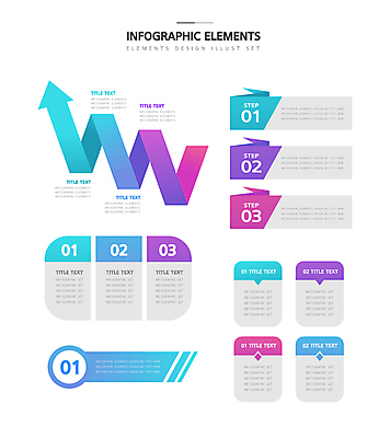 화살표 일러스트 비즈니스 그래프 사람없음 컬러풀 인포그래픽 상승 직사각형 단계 순서 엘리먼트 타임라인 국내일러스트 AI파일 도형 컬러 컨셉 파일형식 벡터